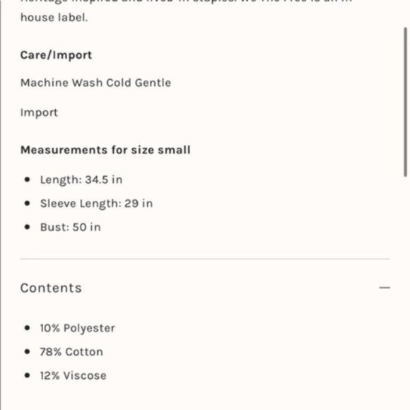 ✨SOLD✨ NWOT Free People Sadie Surplus Knit Jacket - Picture 5 of 5